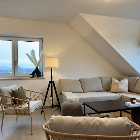 Apartmán Kuelhome - Moderne Mit Kueche & Parkplatz Ausblick Auf Den Bayerischen Wald